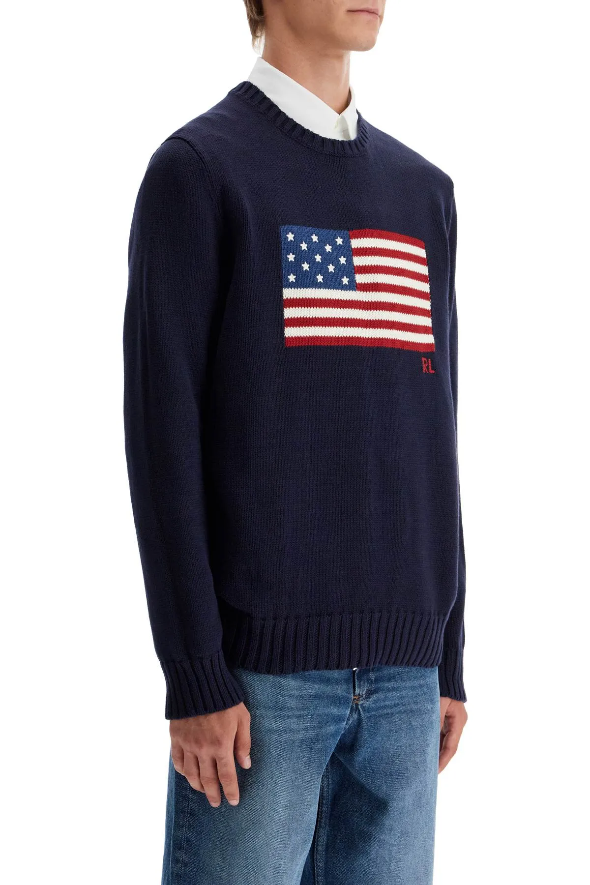 Sweater With American Flag