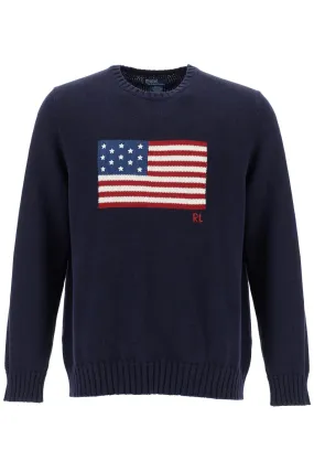 Sweater With American Flag