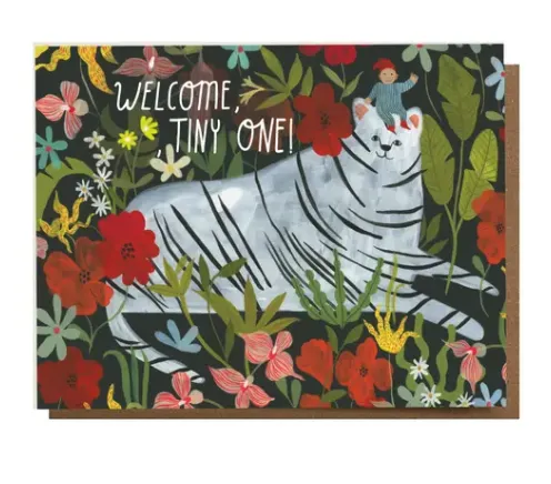 Welcome Tiny One Card