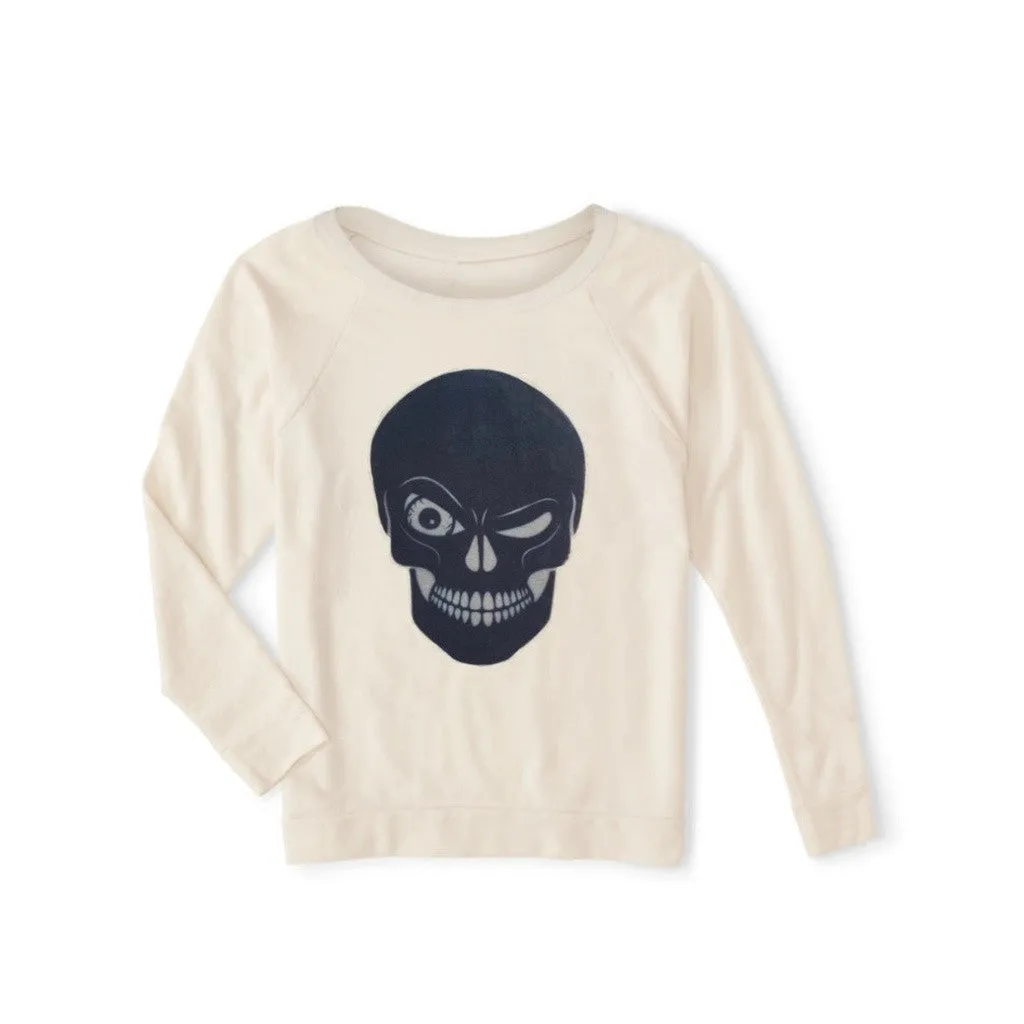 WINKING SKULL SWEATER