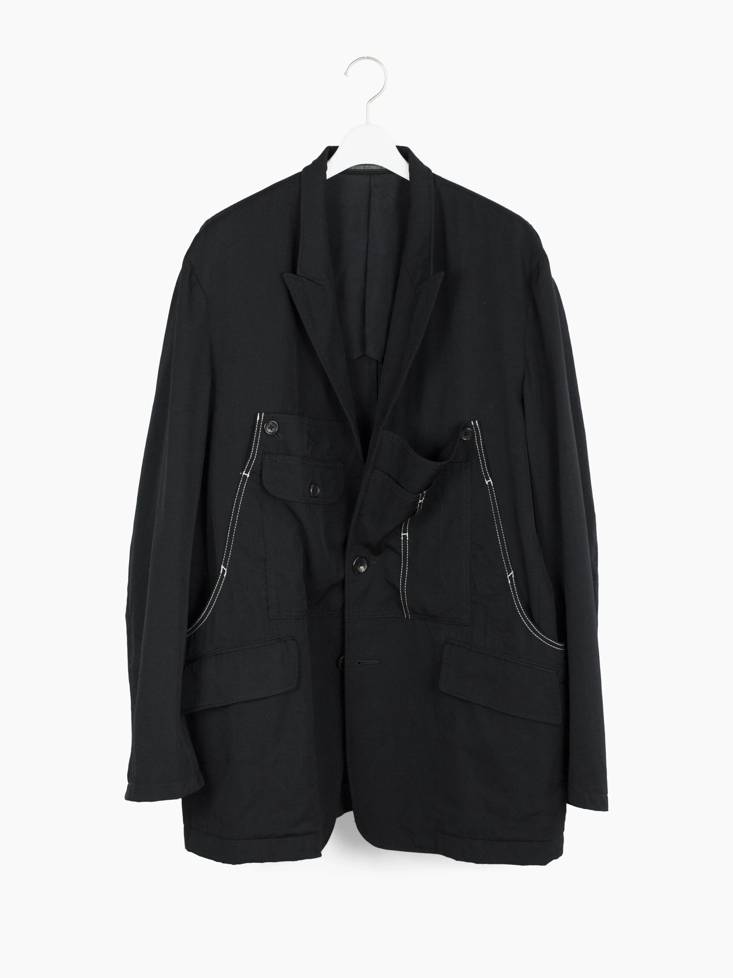 Yohji Yamamoto Pour Homme SS07 Wool Gab Utility Blazer