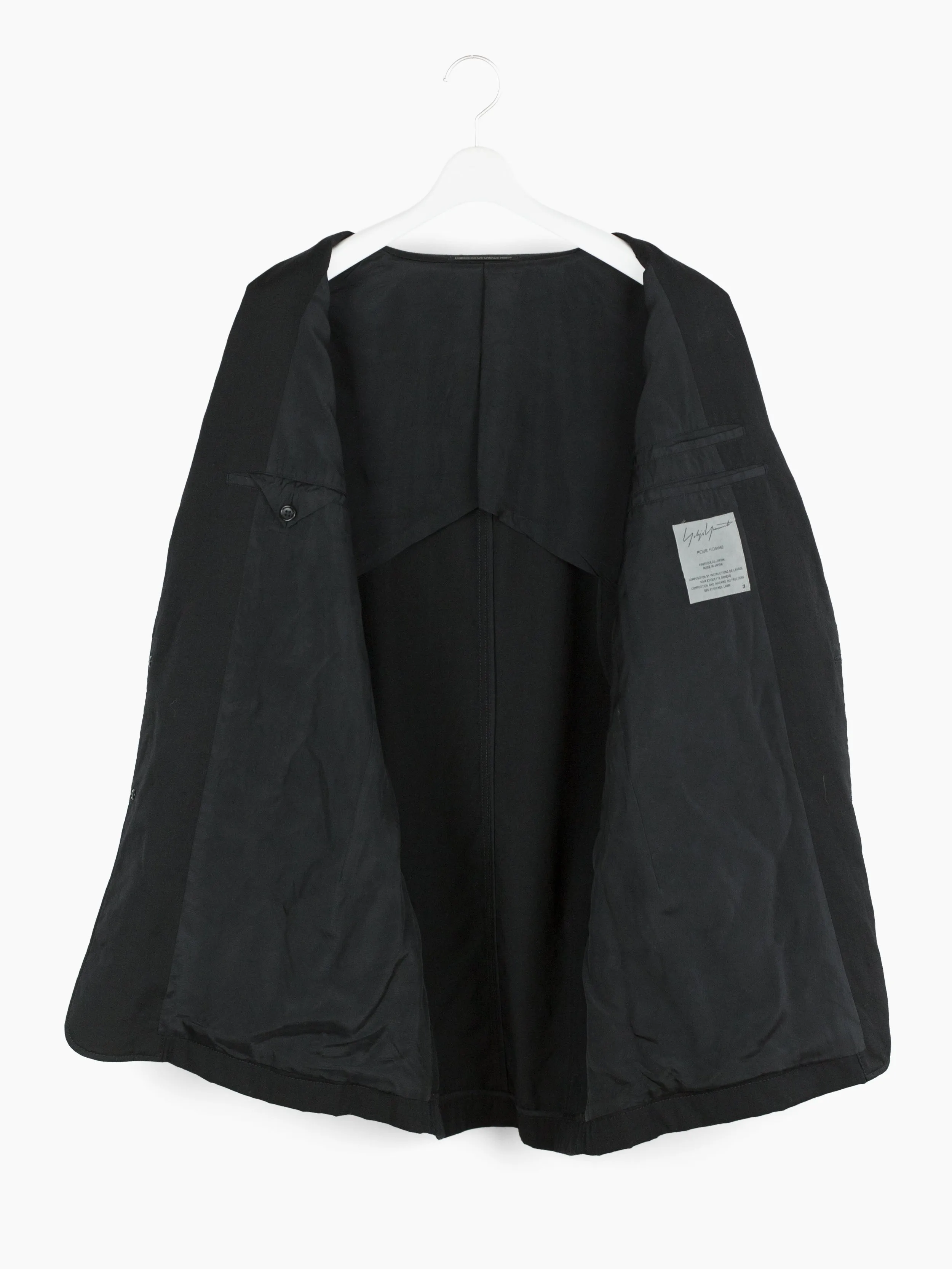 Yohji Yamamoto Pour Homme SS07 Wool Gab Utility Blazer