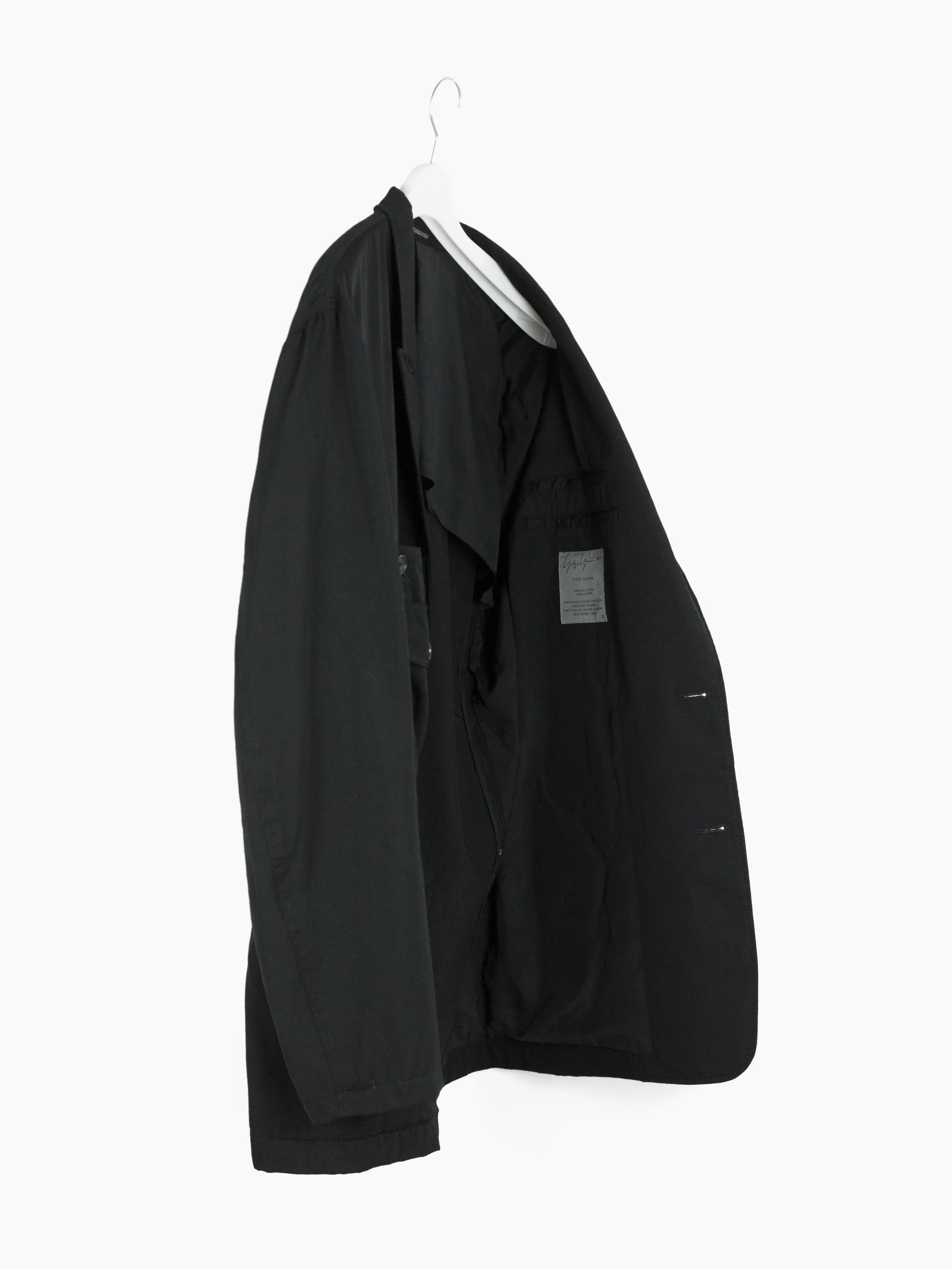 Yohji Yamamoto Pour Homme SS07 Wool Gab Utility Blazer